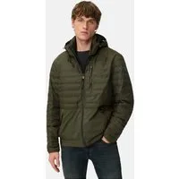 camel active Funktionsjacke mit abnehmbarer Kapuze Langarm Kordelzug