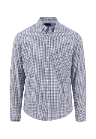 FYNCH-HATTON - Seasonal Combi Check, B.D., 1/1 magnolia - Gr. - 3XL