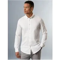 Trigema Poloshirt TRIGEMA Business-Hemd aus DELUXE-Single-Jersey (1-tlg)