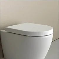 Bernstein WC-Sitz U1009, WC-Sitz für NT2038 Softclose Weiß glänzend Duroplast