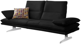 W.SCHILLIG 2-Sitzer "broadway, Designsofa mit tollem Sitzkomfort" Sitztiefenverstellung, Kopfteil- & Seitenteilverstellung, Breite 216cm