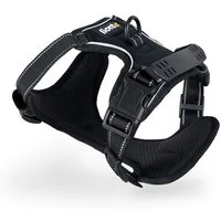 lionto Hunde-Geschirr Anti-Zug, reflektierend & gepolstert, robustes Oxford-Gewebe, verstellbares Y-Geschirr mit Brustring