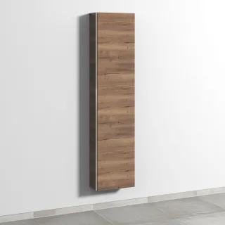 Sanipa 3way Hochschrank mit 1 Tür, Eiche-Tabak BR16550