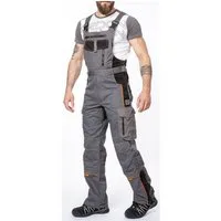 Ardon Safety Arbeitslatzhose Arbeitslatzhose Berufskleidung Arbeitshose Ardon grau