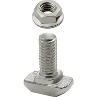 KLAK Profil KLAK 30 - Hammerschraube T-Schraube M6 16mm Nut 8 für Aluprofil 30-er