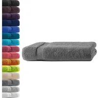 Hometex Premium Textiles Handtuch in Premium Qualität 500 g/m², Feinster Frottier-Stoff 100% Baumwolle, 1x Badetuch, weich, saugfähig, extra schwer & flauschig