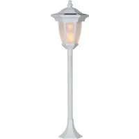 STAR TRADING LED Solarleuchte Solarlampe Flame, Tageslichtsensor, LED fest integriert, Extra-Warmweiß, mit Flammen-Effekt als Hänge-, Tisch-, Boden- oder Wegleuchte