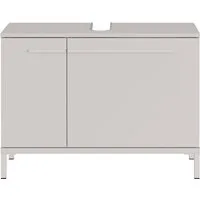 GERMANIA Waschbeckenunterschrank Waschbeckenunterschrank (1-St) Waschbeckenunterschrank mit Siphonausschnitt