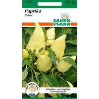 SAMEN PFANN Gemüsesamen Paprika, Feher - Paprika-Samen Saatgut Samen, Capsicum annuum