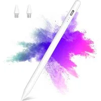 Fyrove Eingabestift Stylus Pen für Touchscreen, Android, Aktiver Universal Stylus Stift (Tabletstift Stylus Pencil USB-C Schnellladen Palm Rejection) mit Neigungserkennung & Palm-Ablehnung & Hohe Präzision