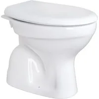 Belvit Tiefspül-WC BV-SW4001+BV-D0400, Belvit Stand WC Toilette Abgang Boden Senkrecht + Softclose