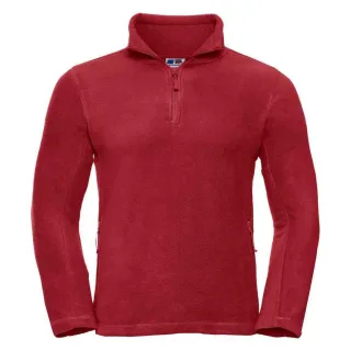 Russell - Fleece-Oberteil Reißverschluss für Herren - Für Außen (Rot)