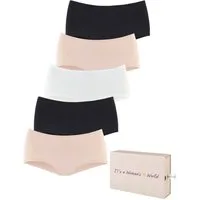 LASCANA Panty (5er-Pack) aus Baumwolle, mit schöner Aufbewahrungsbox