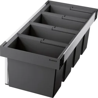 Blanco Abfallsystem 521475 4 Behälter, 3x 19 l, 1x 16 l