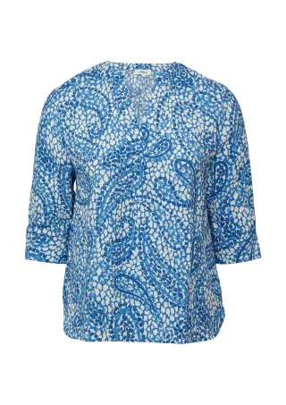 s.Oliver - Bluse blau - Gr. - 50