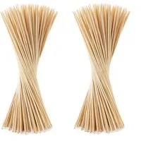 BigDean Rankhilfe 200x Bambus Pflanzstäbe Tomatenstangen Rankstäbe 90 cm Pflanzenstäb Set, 200 St., Bambusstäbe, Rankhilfen, Pflanzstäbe, Bambus, Umweltfreundlich, Stabil