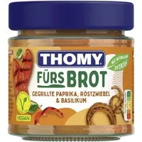 THOMY Saucen, Thomy Fürs Brot Gegrillte Paprika Röstzwiebel und Basilikum 180g