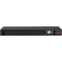 Metered Rack PDU AP7821B mit Messfunktion, 1HE, 8x C13, Steckdosenleiste schwarz, 16 A, 230 V