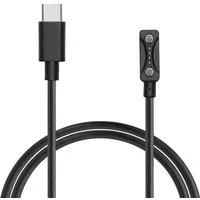 kwmobile Smartwatch USB-C Kabel für Polar Pacer / Pacer Pro USB-Ladegerät (1-tlg., USB-C Ladekabel für Smartwatch Aufladekabel Fitnesstracker Ersatzkabel)