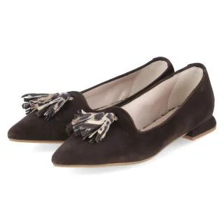 Kaerlek Ballerinas  Braun - Gr. 41 -  Leder und Synthetik