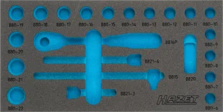 HAZET 2K-Weichschaum-Einlage leer - 163-353L