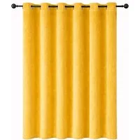Stoffschmiede Gardine, Velour, Verdunkler, Öse, verdunkelnd