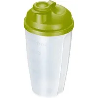 WESTMARK Dressing Shaker mit Mess-Skala, Mix- und Schüttelbecher, herausnehmbarer Mixscheibe, PP