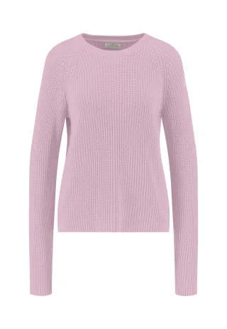 FYNCH-HATTON - PULLOVER O-NECK COTTON cream rose - Gr. - M