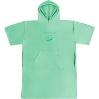 normani Unisex-Bademantel Mikrofaser Badeponcho Siargao, Polyester, Kapuze, Schlupf, Bade Handtuch mit Ärmeln aus recyceltem Material