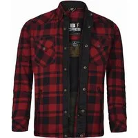 Bores Motorradjacke Lumberjack Premium Motorradhemd Wasserdicht Atmungsaktiv reißfest wasserdichte