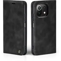 Tec-Expert Handyhülle Tasche Hülle für Xiaomi Mi 11 Lite 4G/5G 6.55 Zoll, 6.55, Cover Klapphülle Case mit Kartenfach Fliphülle aufstellbar