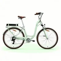 VECOCRAFT E-Bike Cityrad 28’’ Elektrofahrrad 36V 10Ah 80mm Federgabel 40Nm HEBE Ebike Damen, 7 Gang, Heckmotor, 360 Wh, Pedelec Citybike für Damen und Herren