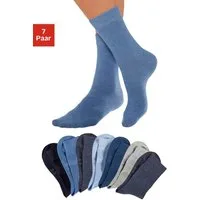 Lavana Basicsocken (Packung, 7-Paar) mit druckfreiem Bündchen
