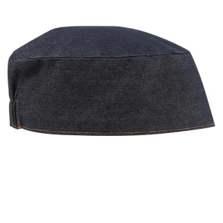 Premier - Kochmütze (Indigo-Jeansblau)