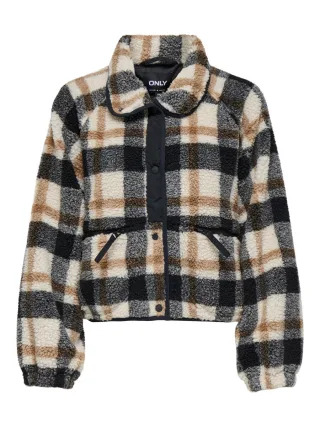 ONLY - Teddyjacke - Onlcalista grau - Gr. - S