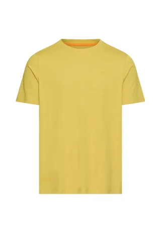camel active - fleXXXactive© T-Shirt mit 4-Wege-Stretch moss yellow - Gr. - M