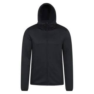 Mountain Warehouse - "Hike" Hoodie mit durchgehendem Reißverschluss für Herren - Aktiv (Schwarz)