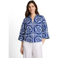 TOM TAILOR Hemdbluse mit All-Over Print