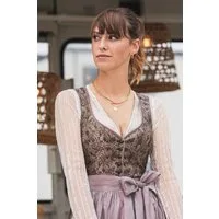 MarJo Dirndl Midi Dirndl 2tlg. - AMELIE - moos/mauve light