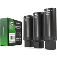 HASKYY Zündkerzennuss Zündkerzenschlüssel Kerzenschlüssel Glühkerze 3/8" 14 16 18 mm Stecks