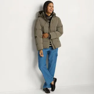 Wasserabweisende Steppjacke, Damen,  Beige, Polyester, by Lands' End
