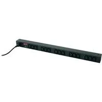 Basic Rack PDU Zero U 16A AP9572, Steckdosenleiste schwarz, 2,5 Meter Kabel