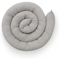 Ehrenkind Nestchenschlange Bettschlange aus 100% Bio-Baumwolle, Schutz und Geborgenheit, (Kuschelschlange, Bettumrandung Babybett), Bettschlange Baby