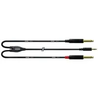Cordial Audio-Kabel, CFY 3 WPP Y-Audio-Kabel 3 m - Insertkabel