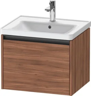Duravit Ketho.2 Waschtischunterbau wandhängend Nussbaum Matt 584x455x440 mm - K25081079790000 K25081079790000