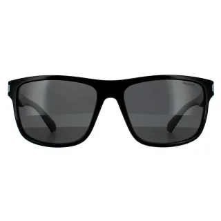 Polaroid Square Mens Schwarz Grau Polarisierte Sonnenbrille 90041091