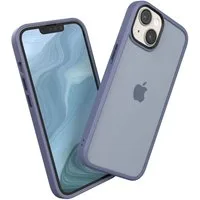 EAZY CASE Handyhülle Outdoor Case für Apple iPhone 14 / Apple iPhone 13 6,1 Zoll, Hybrid Handyhülle kratzfest Smart Slimcover Transparent Robust Blau