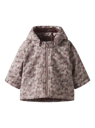 NAME IT - NBFMAXI PA JACKET AOP woodrose - Gr. - 68