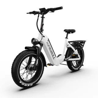 [EU DIRECT] KINGBULL Verv Electric Bike 48V 20AH Battery 250W Motor 25KM/H Top Speed 20-Inch Fat Tires 130KM Max Range 2