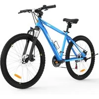 RCB Mountainbike GK2, 26 Zoll Aluminium Fahrrad für Jugendliche & Erwachsene, bis 150KG, 21 Gang, Kettenschaltung, Federgabel & Scheibenbremsen